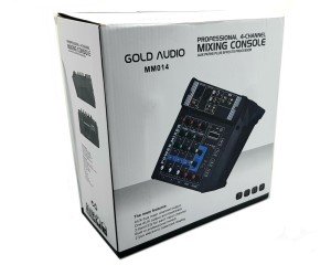 Gold Audio MM014 2x100Watt Mini Power Mikser Amfi