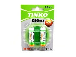 TINKO 1300mAh Şarjlı AA  Kalem Pil 1.2V Ni-MH