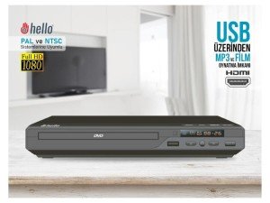 Hello HL-5483 USB-HDMI-DIVX Kumandalı DVD Player