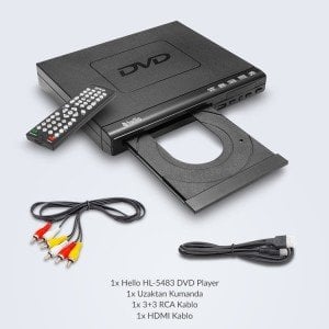 Hello HL-5483 USB-HDMI-DIVX Kumandalı DVD Player