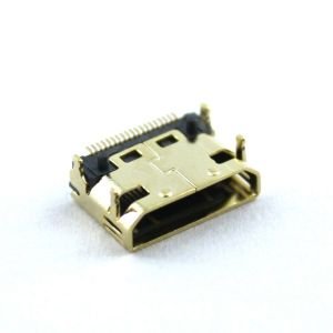 electroon Mini HDMI Dişi Gold Şase Soket HD401