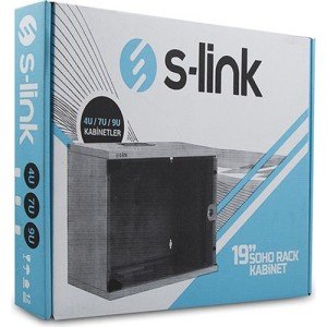 S-Link 9u Soho Rack 530MM 19 Inç Kabinet