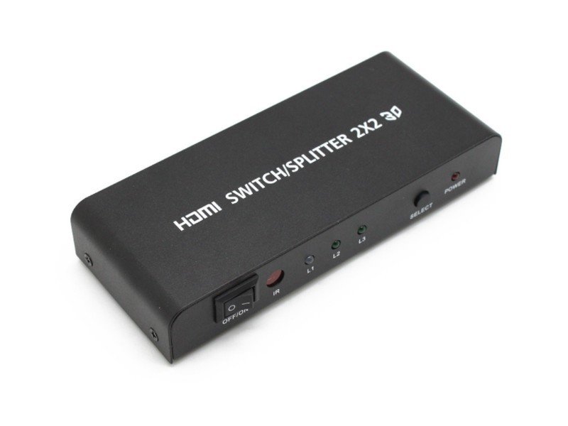 SLine 2x2 HDMI Switch-Splitter 4Kx2K