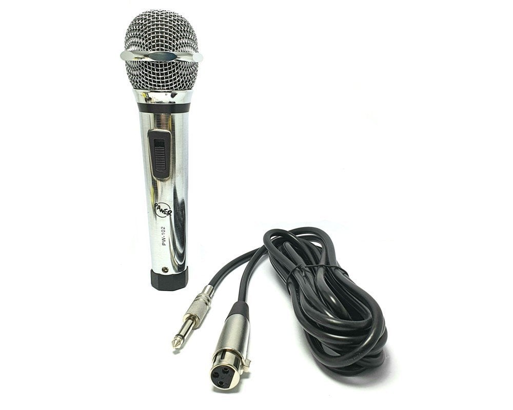 Pawer PW-102 Profesyonel Kablolu Mikrofon Metal Kasa