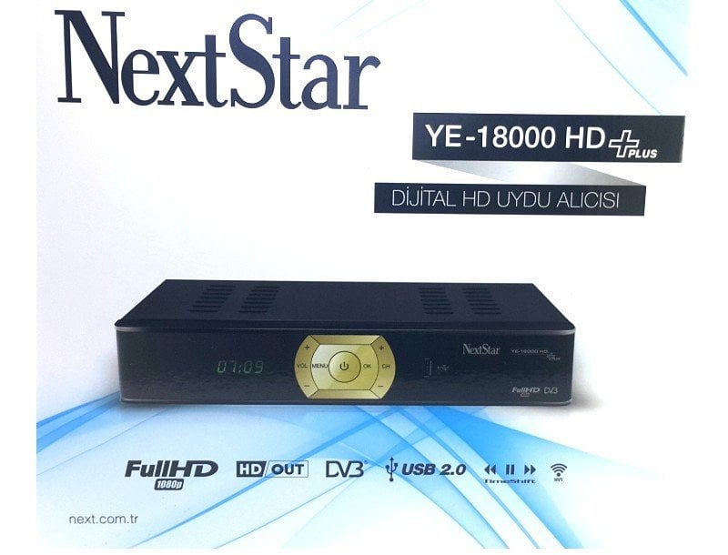 NextStar YE-18000 HD +Plus Full HD Uydu Alıcı