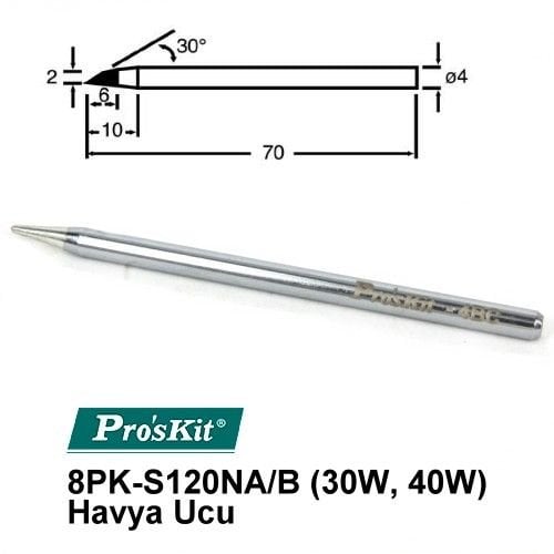Proskit 40Watt Havya Ucu SI-S120T-4BC