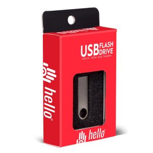 Hello 32Gb Metal USB Flash Bellek
