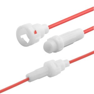 electroon Kablolu Cam Sigorta Yuvası 5x20mm Geçişli