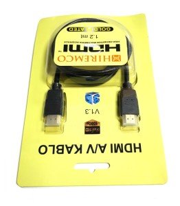 Hiremco HDMI Kablo 1.2mt Altın Uçlu
