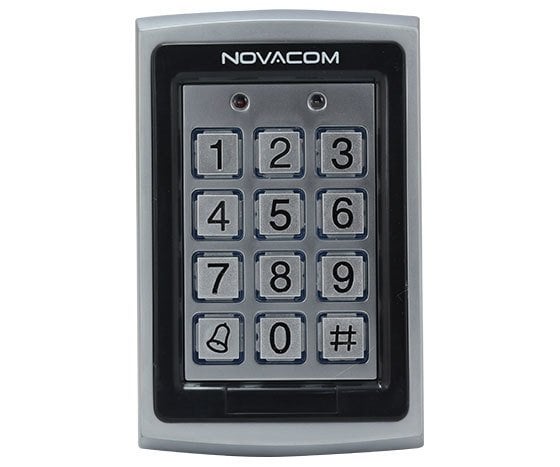 Novacom NC-MS01 Metal Kapı Şifrematiği PIN+PROX ''StandAlone kart okuyucu''