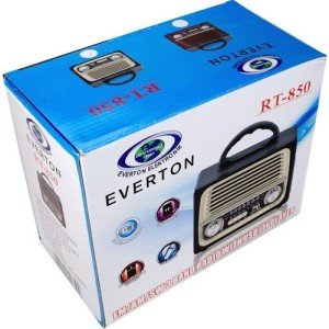 Everton Rt-850 Nostalji Bluetooth Şarjlı Radyo Usb-Sd-Mp3 Player