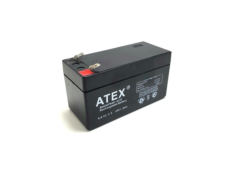ATEX 12Volt 1,3 Amper Akü