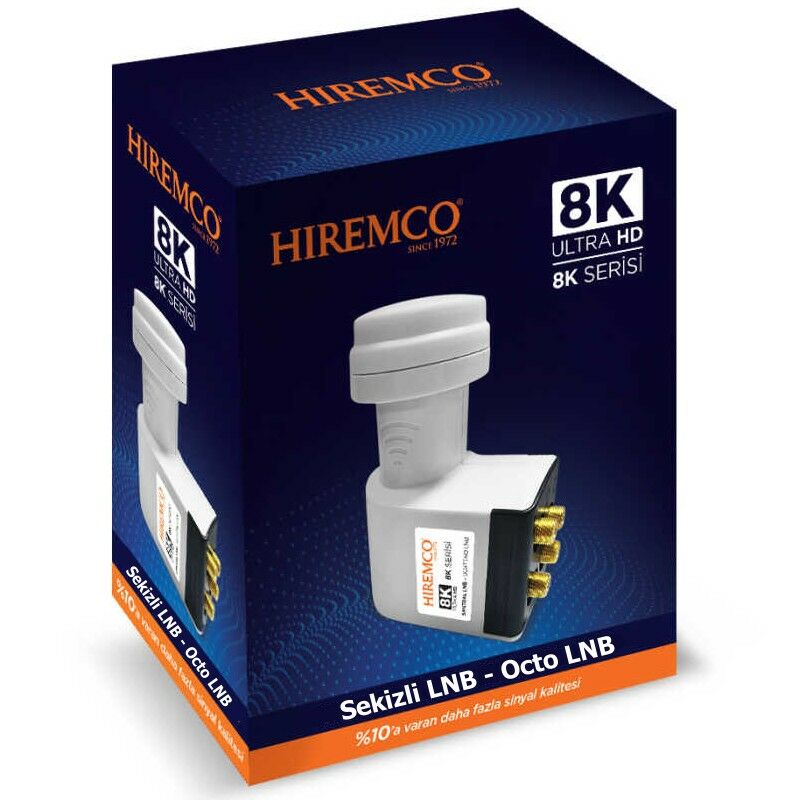 HIREMCO Sekizli Octo LNB Ultra HD 8K