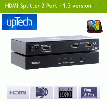 UPTECH 1/2 HDMI SPLITTER