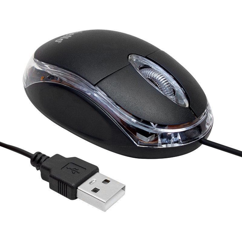 Hello HL-18736 Optik Işıklı 800 DPI Kablolu Mouse