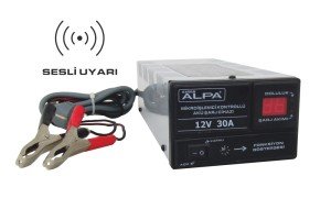 ALPA 12Volt 30Amper Mikroişlemci Kontrollü Akü Şarj Cihazı