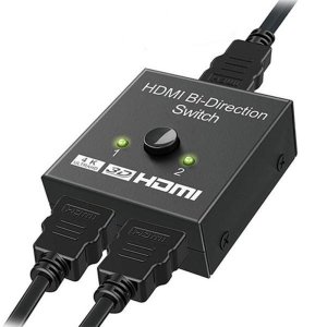 Powermaster Çift Yönlü 2Port HDMI Switch-Splitter