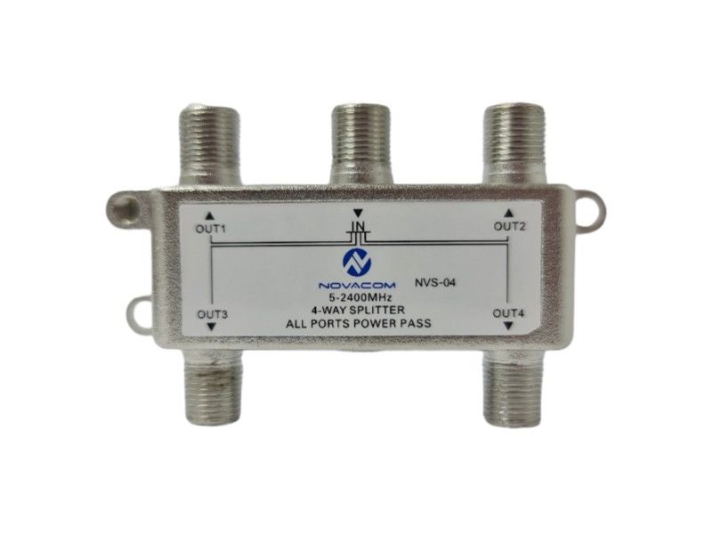 Novacom NVS-04 1x4 Splitter 5-2400Mhz