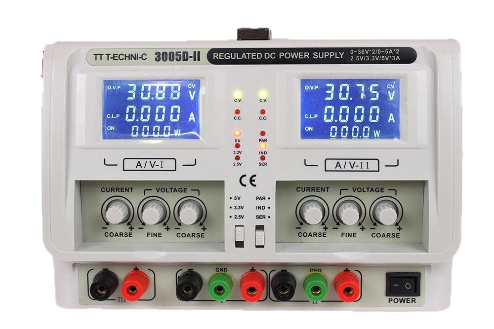 TT Technic 3005D-II 30V 5A Dc Ayarlı Güç Kaynağı