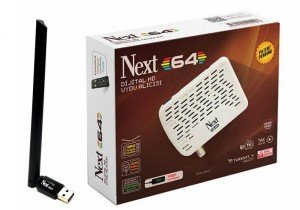 Next 64 HD Mini Full HD IPTV Uydu Alıcısı +Wifi Anten