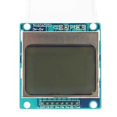 Arduino 1.6 inç Nokia 5110 Lcd Ekran