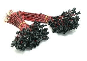 electroon 2li Soketli Kablo Dişi-Erkek Takım 15cm- 100Adet