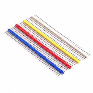 1x40 12mm 180Derece Erkek Pin Header - 1Adet