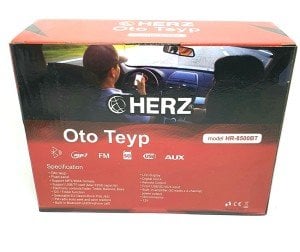 HERZ HR-8500BT Radyolu Kumandalı 2xUSB-MP3-SD Oto Teyp