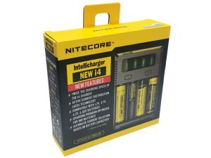 Nitecore i4 İntelli Charger Li-ion Universal Pil Şarj Cihazı 4Lü