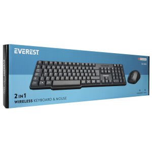 Everest KM-6852 Kablosuz Q Klavye + Mouse Set