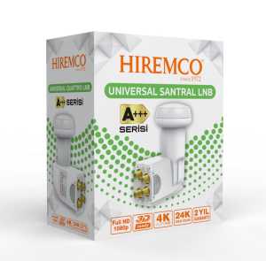 Hiremco A+ Serisi Santral Quattro LNB Full HD 4K