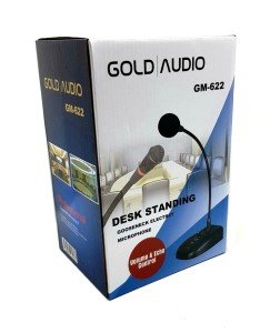 Gold Audio GM-622 Kürsü Mikrofonu Ekolu Ses Kontrollü