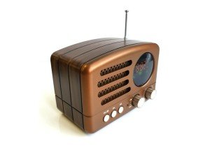 KAMAL KM-162 Nostalji Radyo Şarjlı-Bluetooth-USB-SD Kahverengi