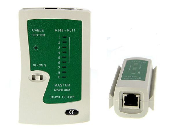 TT-TECHNIC RJ-45/RJ-11/Cat5 Network Kablo Test Cihazı