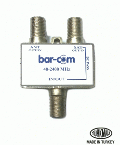 Barcom Sat Combiner - Uydu Kamera Ayırıcı