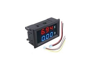 electroon DC100V-10A 0.28'' Dijital Ampermetre Voltmetre
