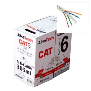 Alkatech ALK-CAT06 305mt 0.50mm Cat6 Utp Kablo