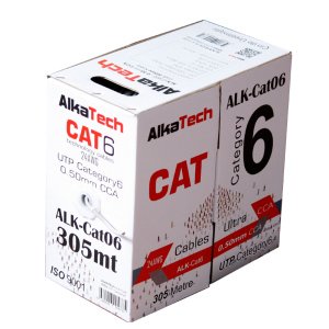 Alkatech ALK-CAT06 305mt 0.50mm Cat6 Utp Kablo