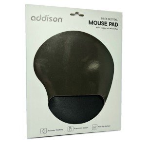 Addison 300521 Bilek Destekli Ergonomik Mouse Pad 22x20cm