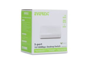 Everest ESW-105 5 Port 10-100Mbps Ethernet Switch Hub