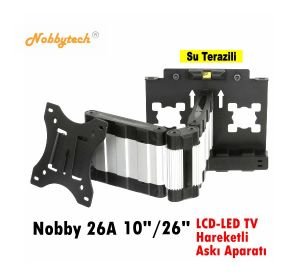 Nobbytech 26A 10''-26'' Katlanabilir LCD-LED TV Askı Aparatı