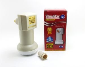 ShowMax Ultra HD 4K Single LNB 0,1dB