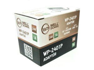 WellPower 24Volt 1Amper Adaptör 5.5x2.5mm Jak Fişli