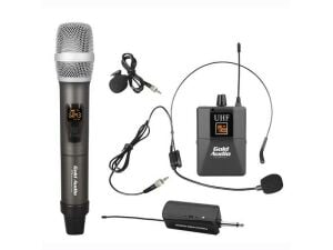 Gold Audio GX-832EY EL+Yaka UHF Telsiz Mikrofon