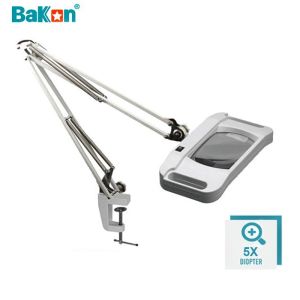 Bakon BK500D-5X LED Akrobat Dikdörtgen Büyüteç