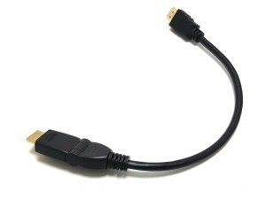 electroon 30cm HDMI Kablo 90Derece Hareketli Fişli