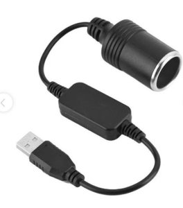 Powermaster USB 2.0 5V 2A To 12V 800mA Dişi Çakmak Çevirici