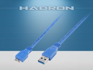 Hadron Taşınabilir Harddisk USB 3.0 HDD Kablosu 50cm