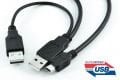 Hadron USB Y Kablo Taşınabilir Harddisk USB HDD Kablosu