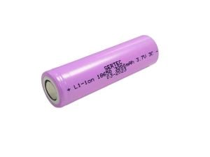 SERTEC 18650 3.7V 3200mAh 3C Li-ion Şarjlı Pil Başlıksız Pembe